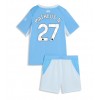 Manchester City Matheus Nunes #27 Hjemmedraktsett Barn 2026-27 Kortermet (+ korte bukser)